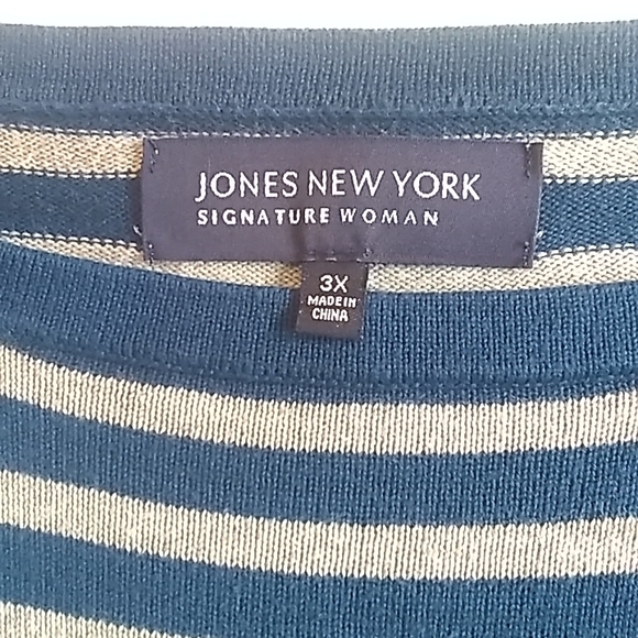 Jones New York Long Sleeve Knit Top 3X - Picture 3 of 7